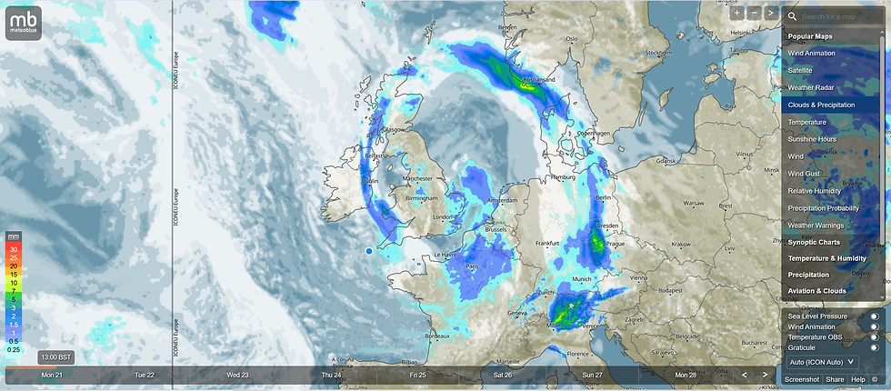 Image courtesy of Meteoblue.com