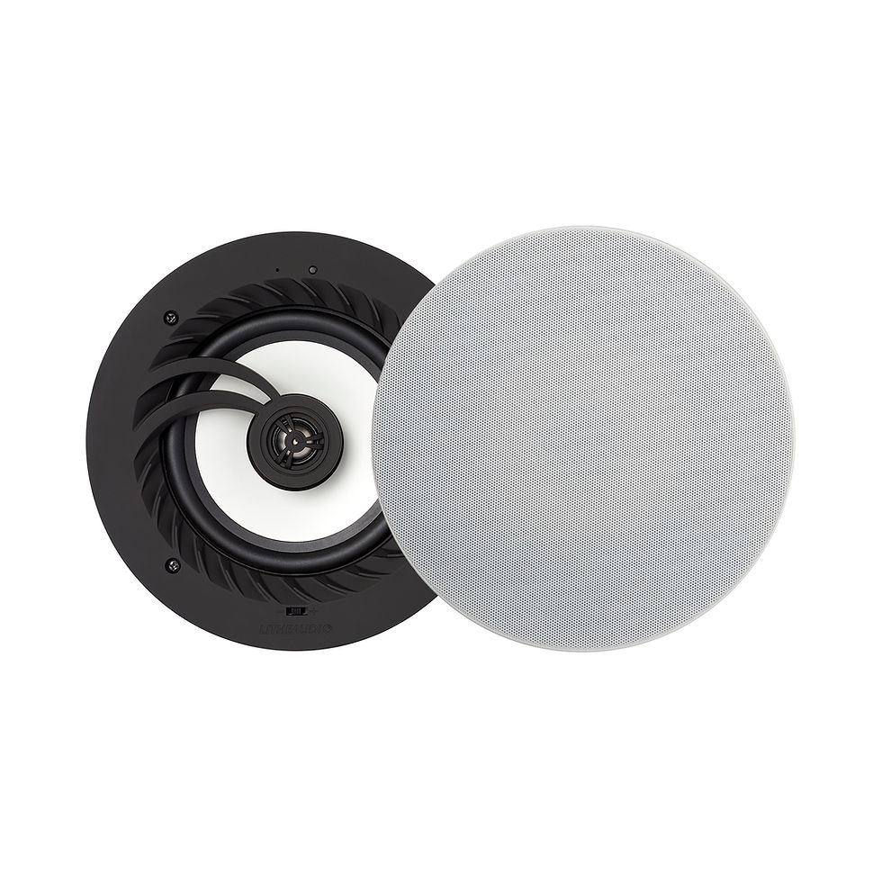 "Lithe Audio IP44 6.5"" Wireless Ceiling Speaker Pair - Ghir Electrical "