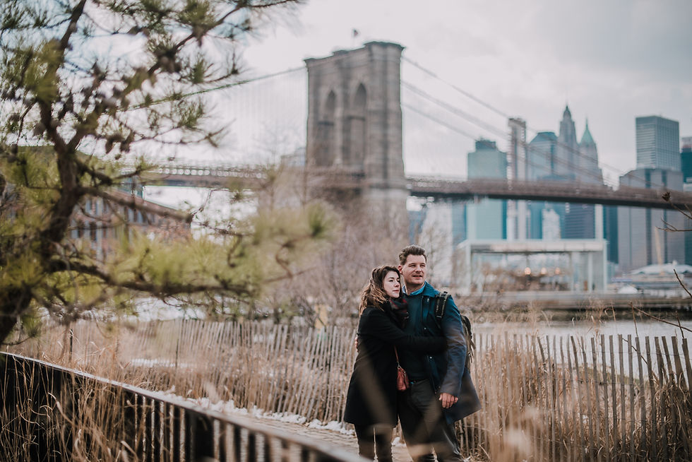 NYC Photo Shoot Walk in Dumbo (c) Silvie Bonne