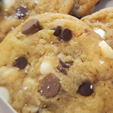 Triple Chocolate Chip Cookies
