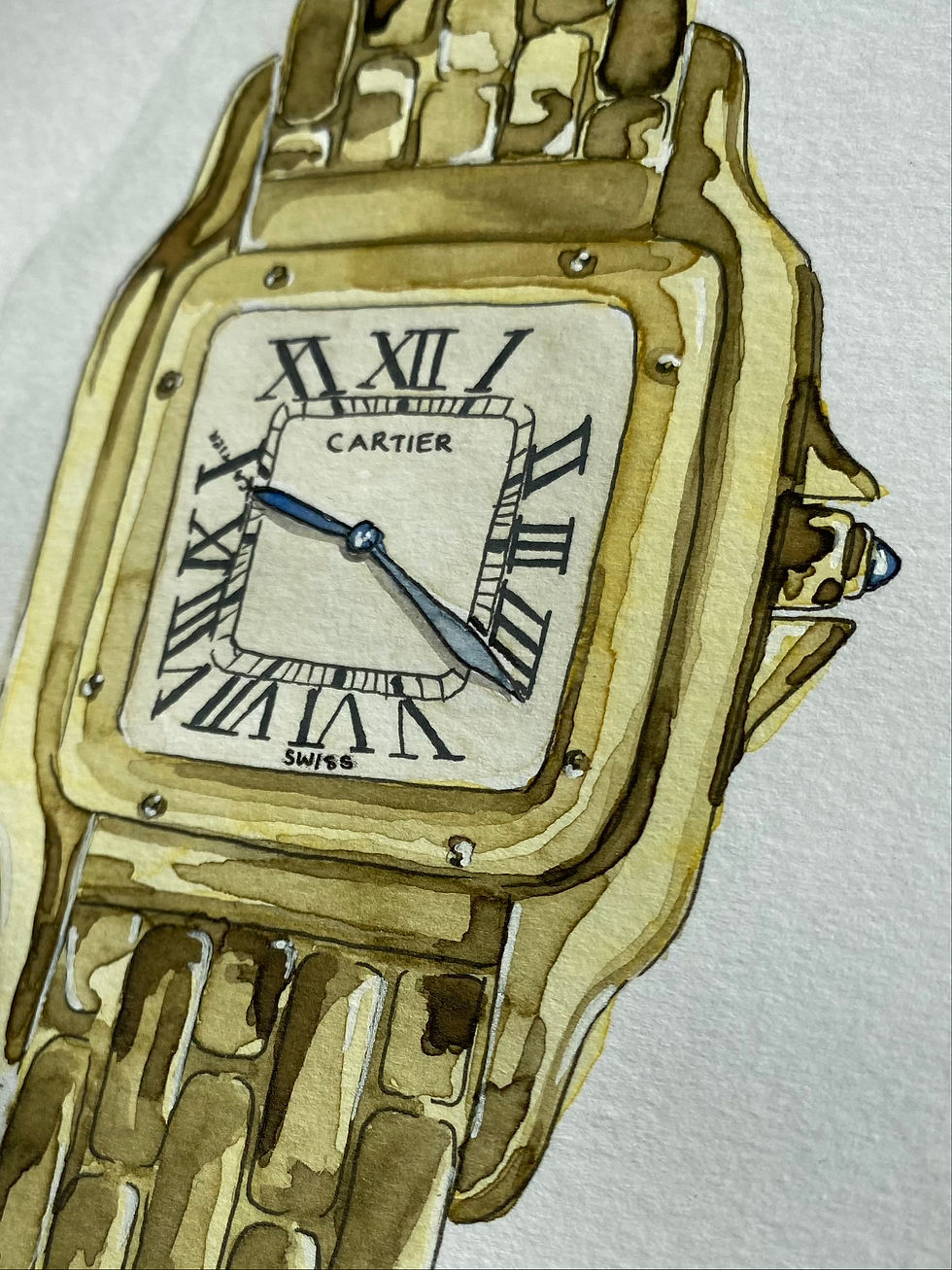 Thumbnail: Original Cartier Panthère Illustration