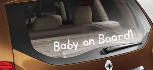baby on board words