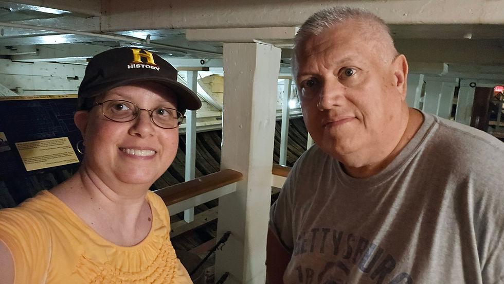 Roaming the Haunted USS Constellation