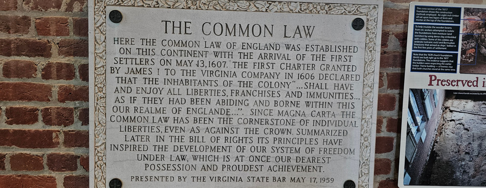 Jamestown Rediscovery Memorial Church and Burial Grounds