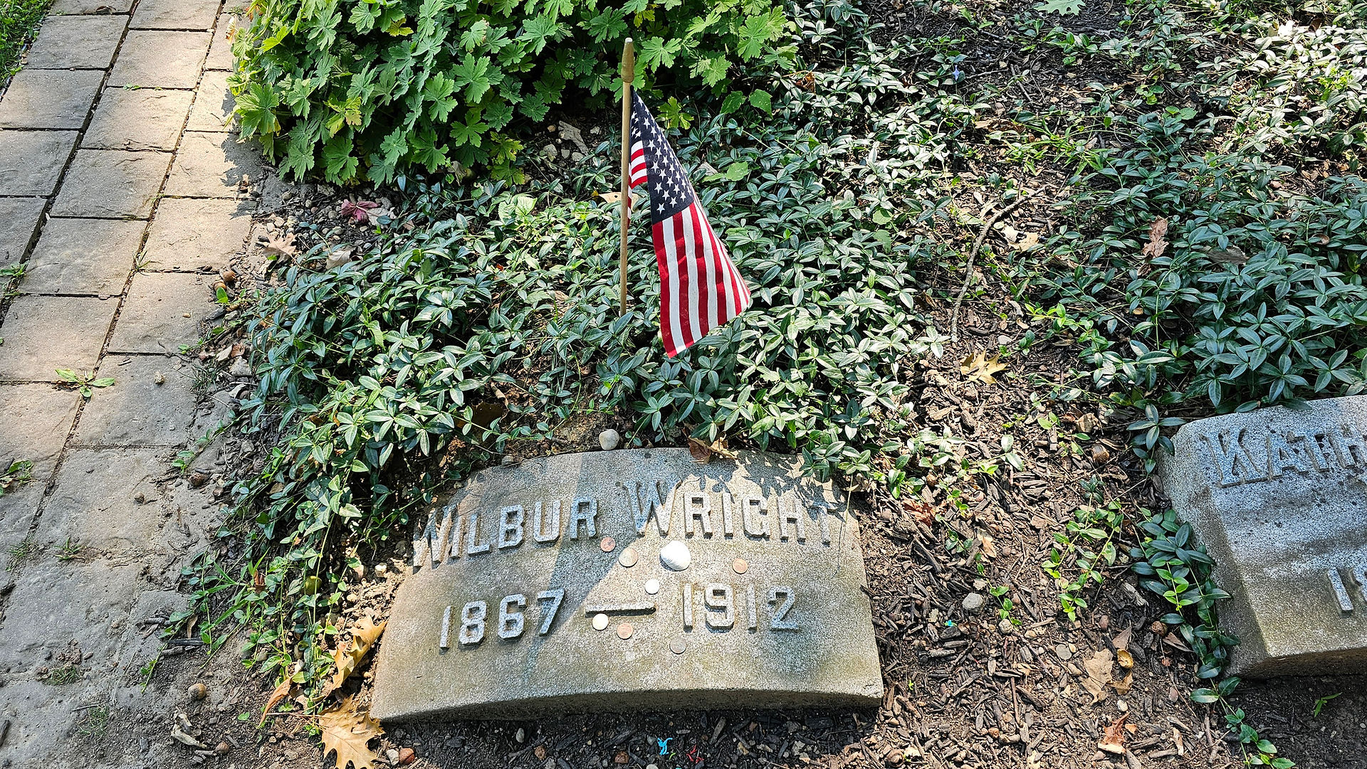 Visiting the Grave of the Wright Brothers—Woodland Cemetery