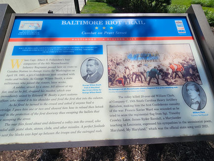 The Baltimore Riot Trail