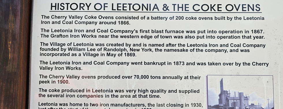 Investigating the Leetonia Coke Ovens