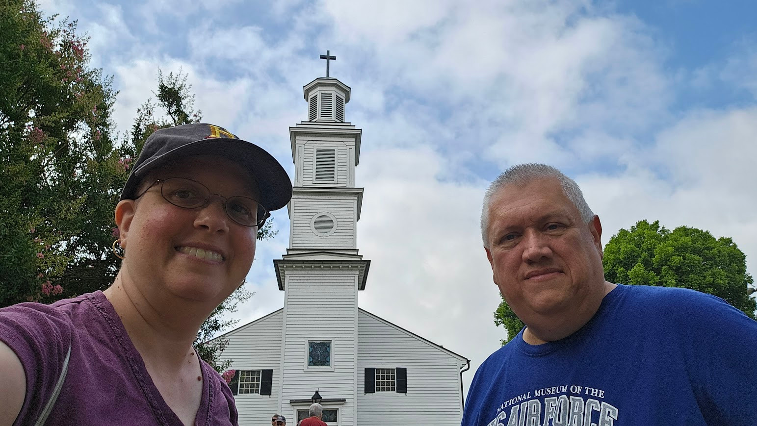 Visiting St. John's Church in Richmond