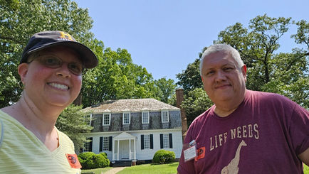 Visiting the Moore House in Yorktown