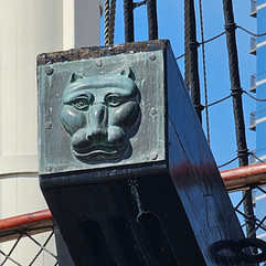 outside the USS Constellation