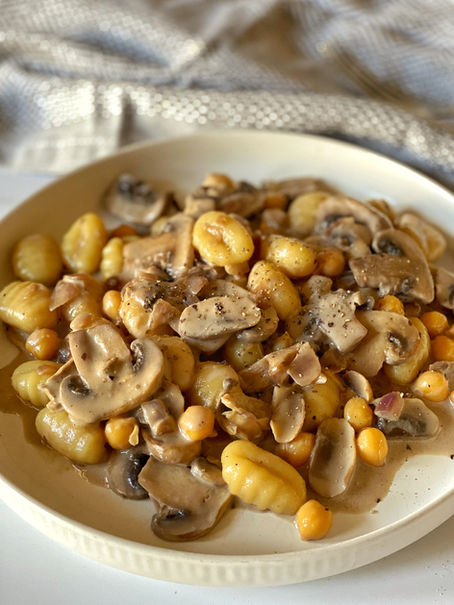 Gnocchis al funghi en 30’