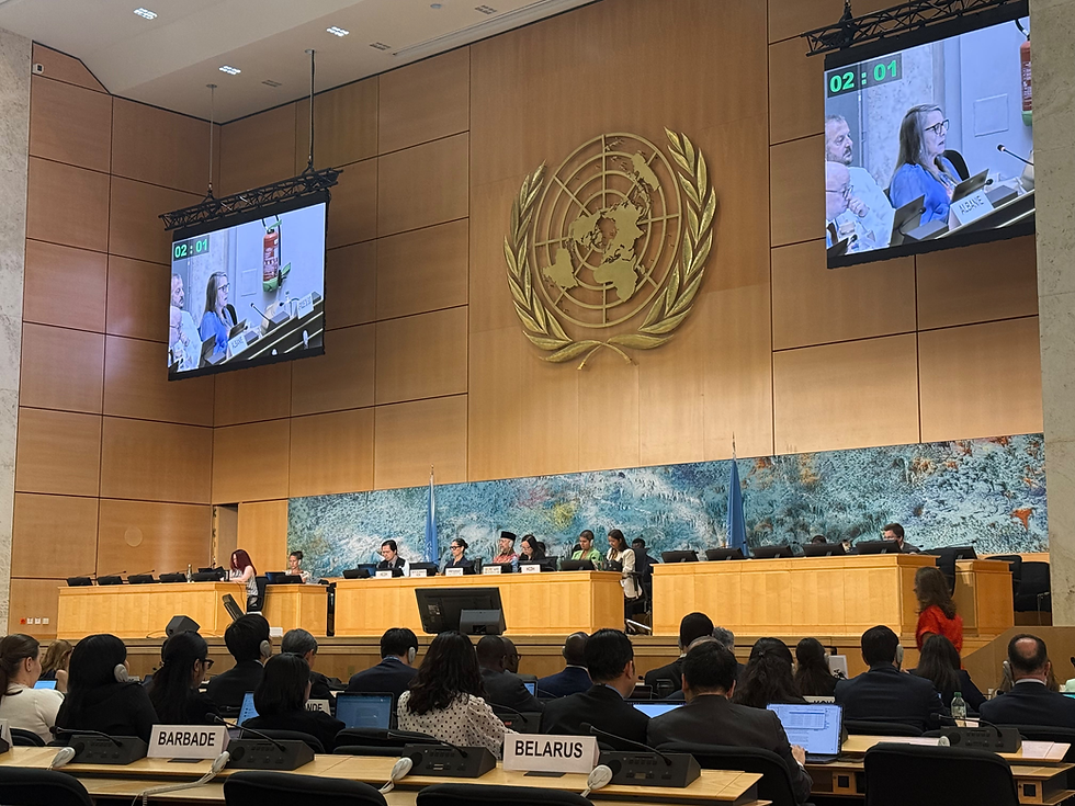 Conclusion of the 62nd Session of the United Nations Human Rights Council