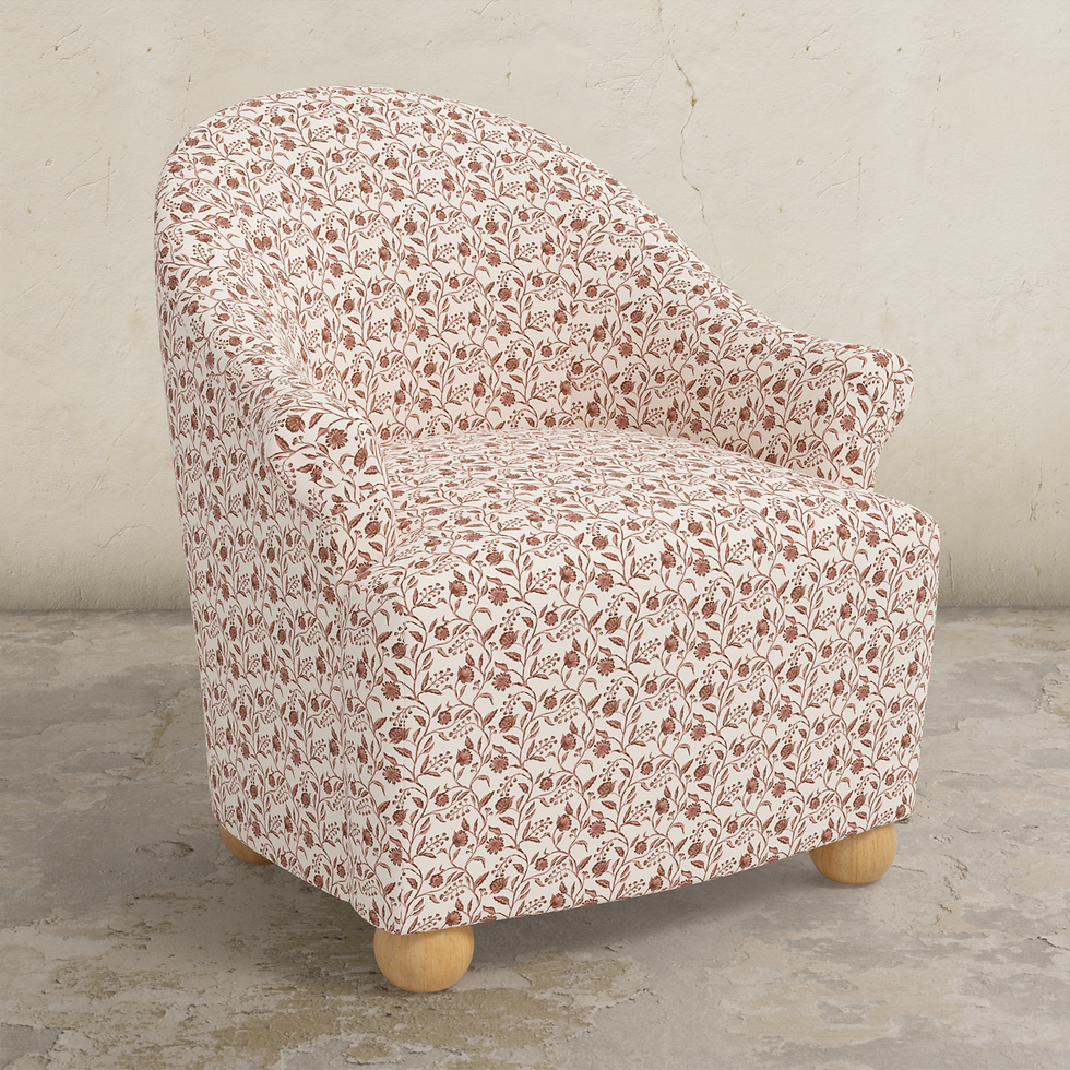 Thumbnail: Ellie | Bun Foot Chair | Print