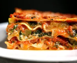 Spinach Zucchini Noodle Lasagna