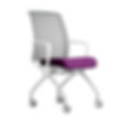 Thumbnail: AMQ Tizu Nesting Chair - White Frame