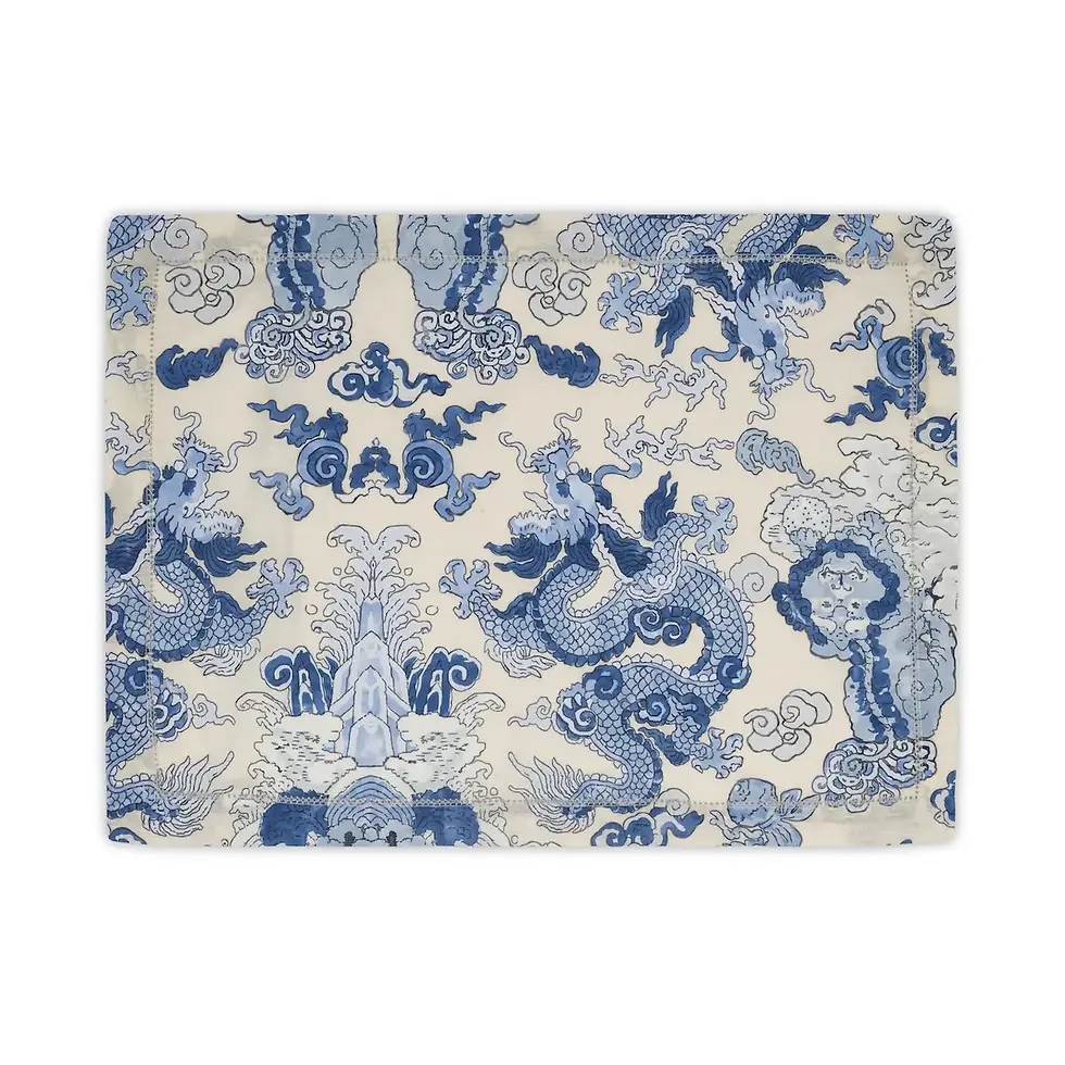 Thumbnail: Magic Mountain Placemats by Schumacher-Matouk