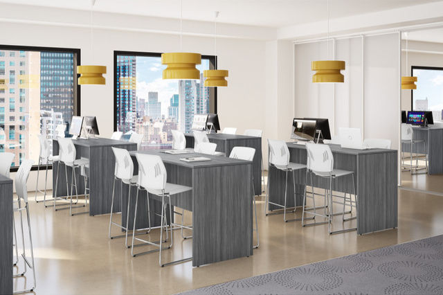 Thumbnail: Plastic Stools | Chrome Base