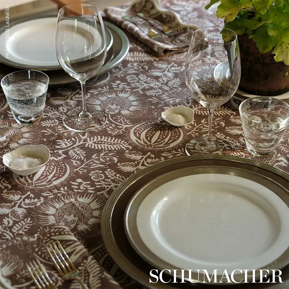 Thumbnail: Granada Placemats by Schumacher