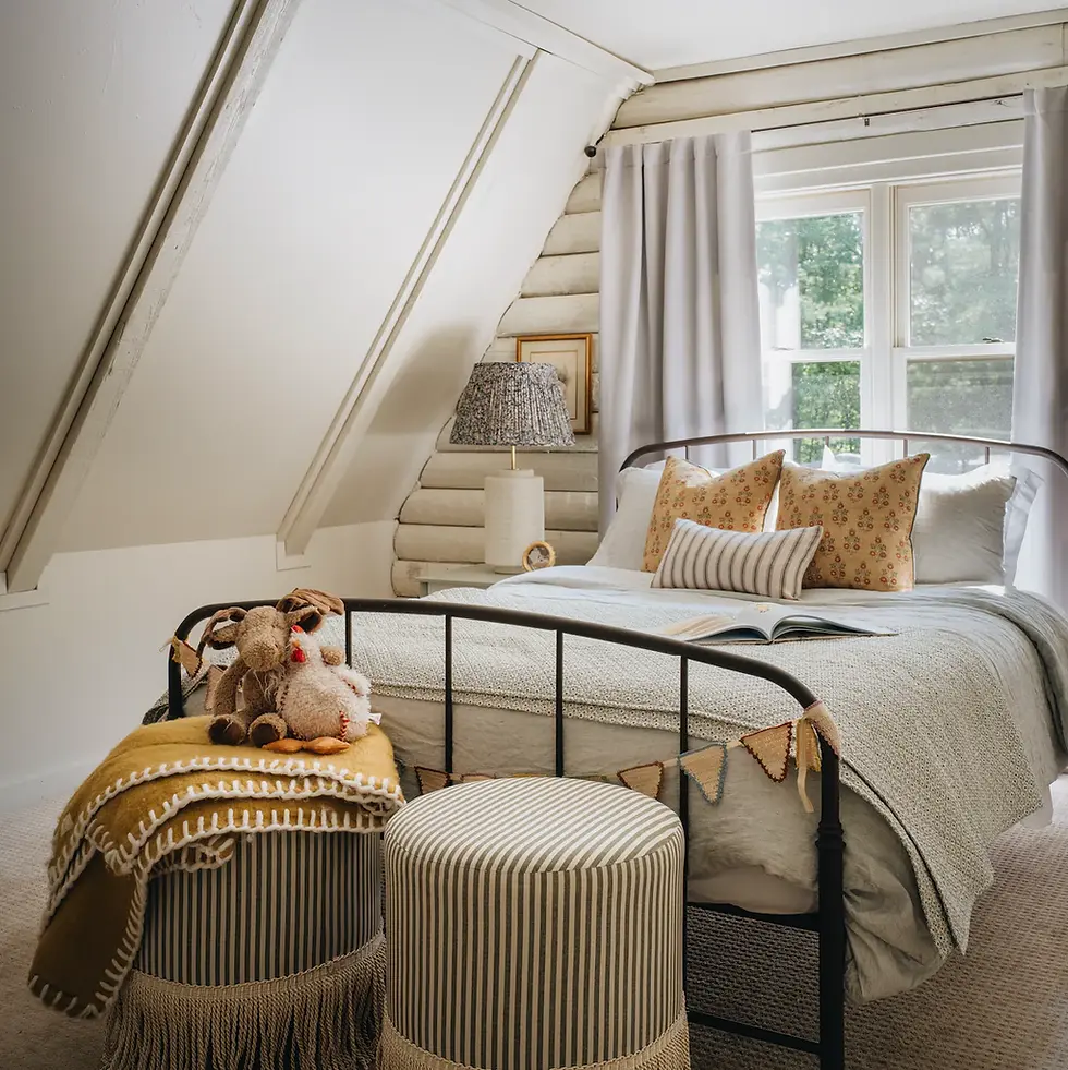 Ottomans are a great accent for any home interior.