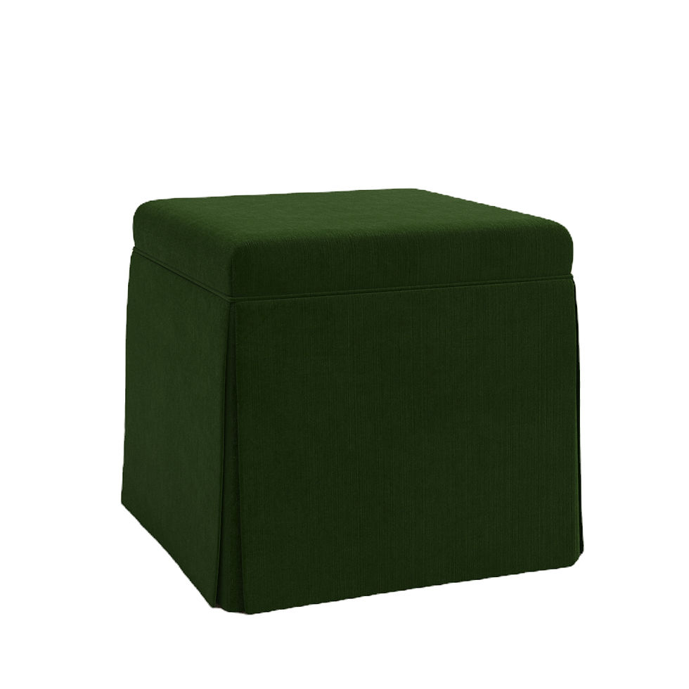 Thumbnail: Ellie | Storage Ottoman | Solid