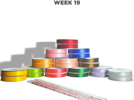 Weekly Product Update: Week 19 | New colors of ribbons are now available!