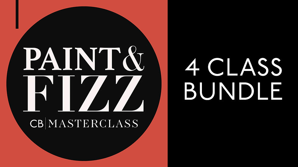 Paint & Fizz / 4 Class Bundle @ The Crown