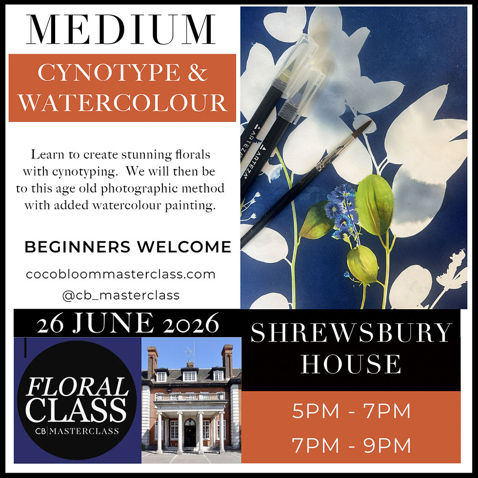 5-7pm, Fri 26 June Floral Art Class @ Shrewsbury House