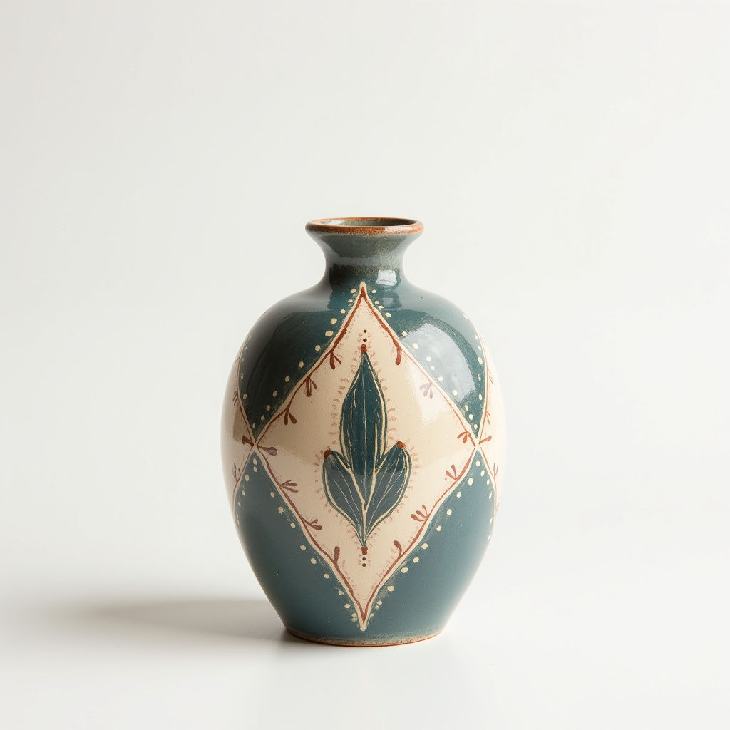 Hand Painted Vase