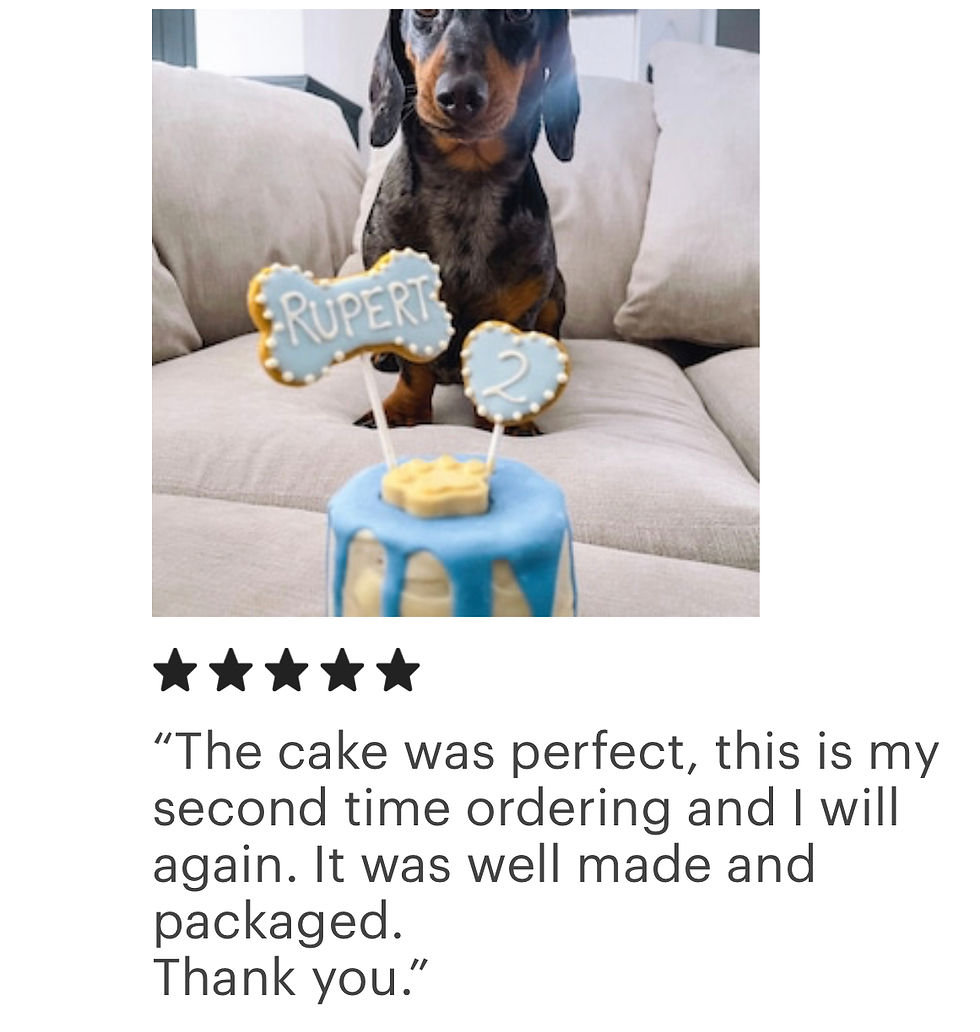 Thumbnail: Doggy birthday or Gotcha cake 