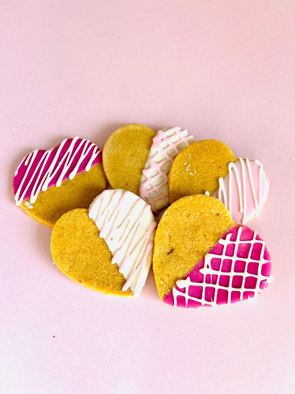 Thumbnail: Heart biscuits & Chocolates doggy treats.