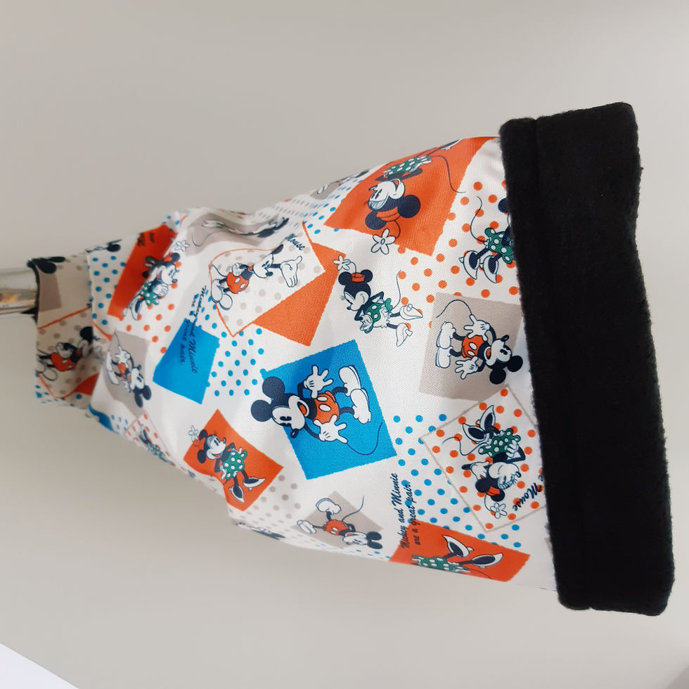 Miniature : Manchons vélo Mickey - comme des moufles gardent les mains au chaud l'h