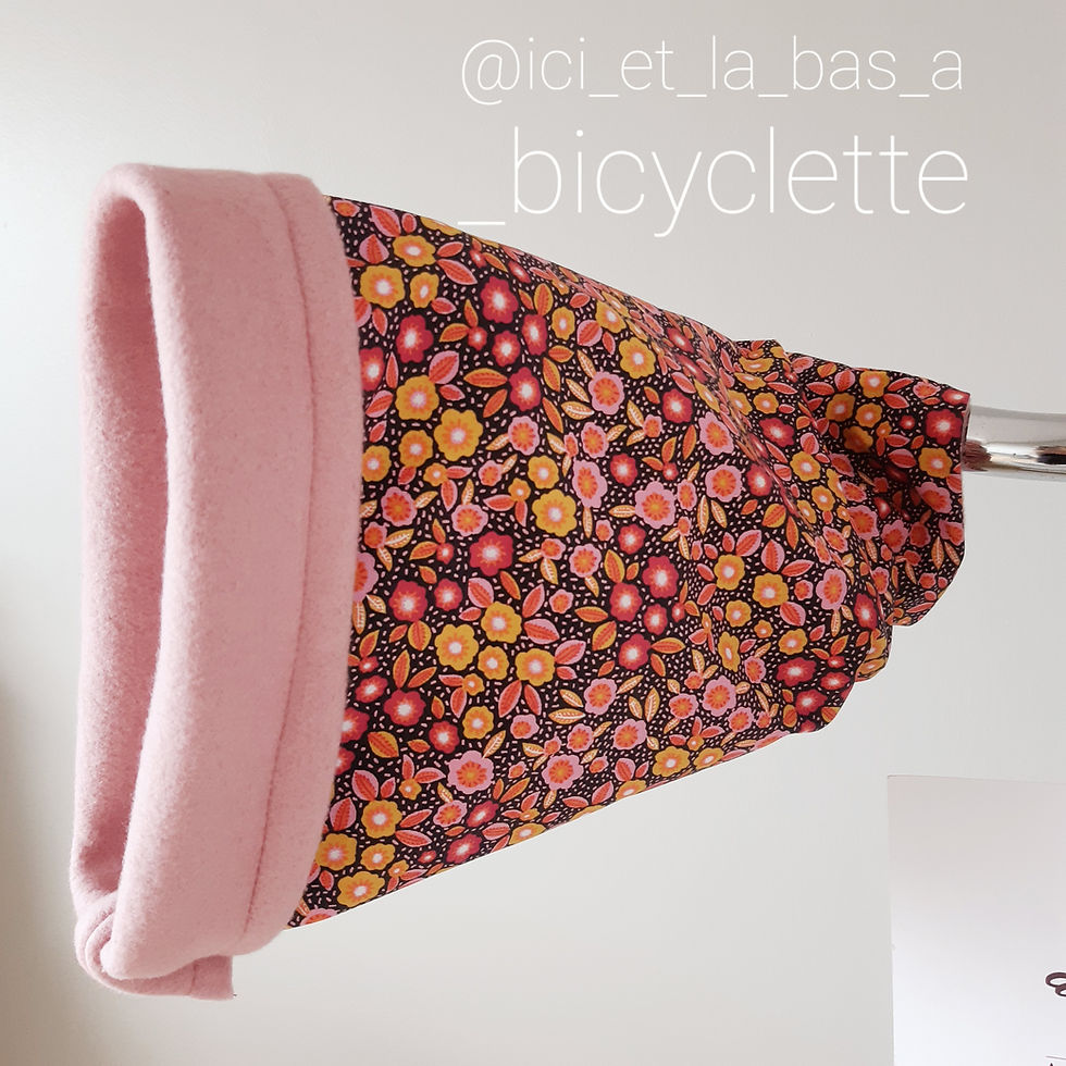 Miniature : Manchons Vélo Lou -imperméable chaud- fait main France