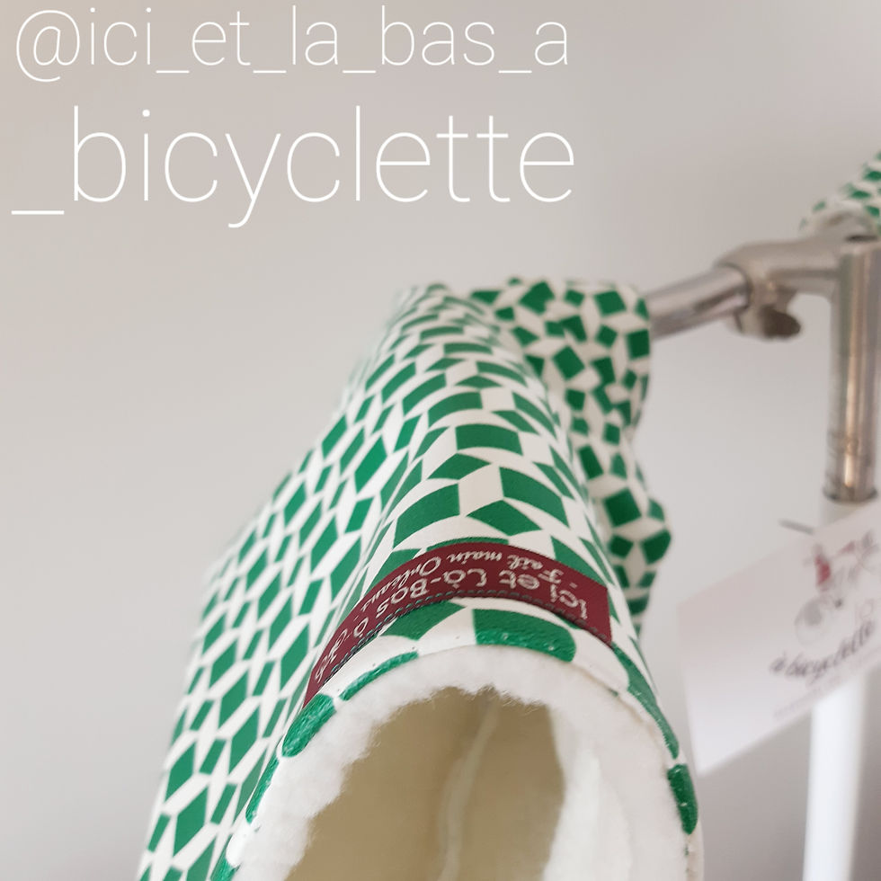 Miniature : Manchons vélo - 70's - France fait main imperméables étanches