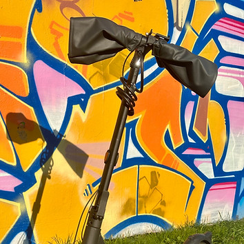 manchons trotinette velo guidon fait main en france -ici et la bas a bicyclette- made in France