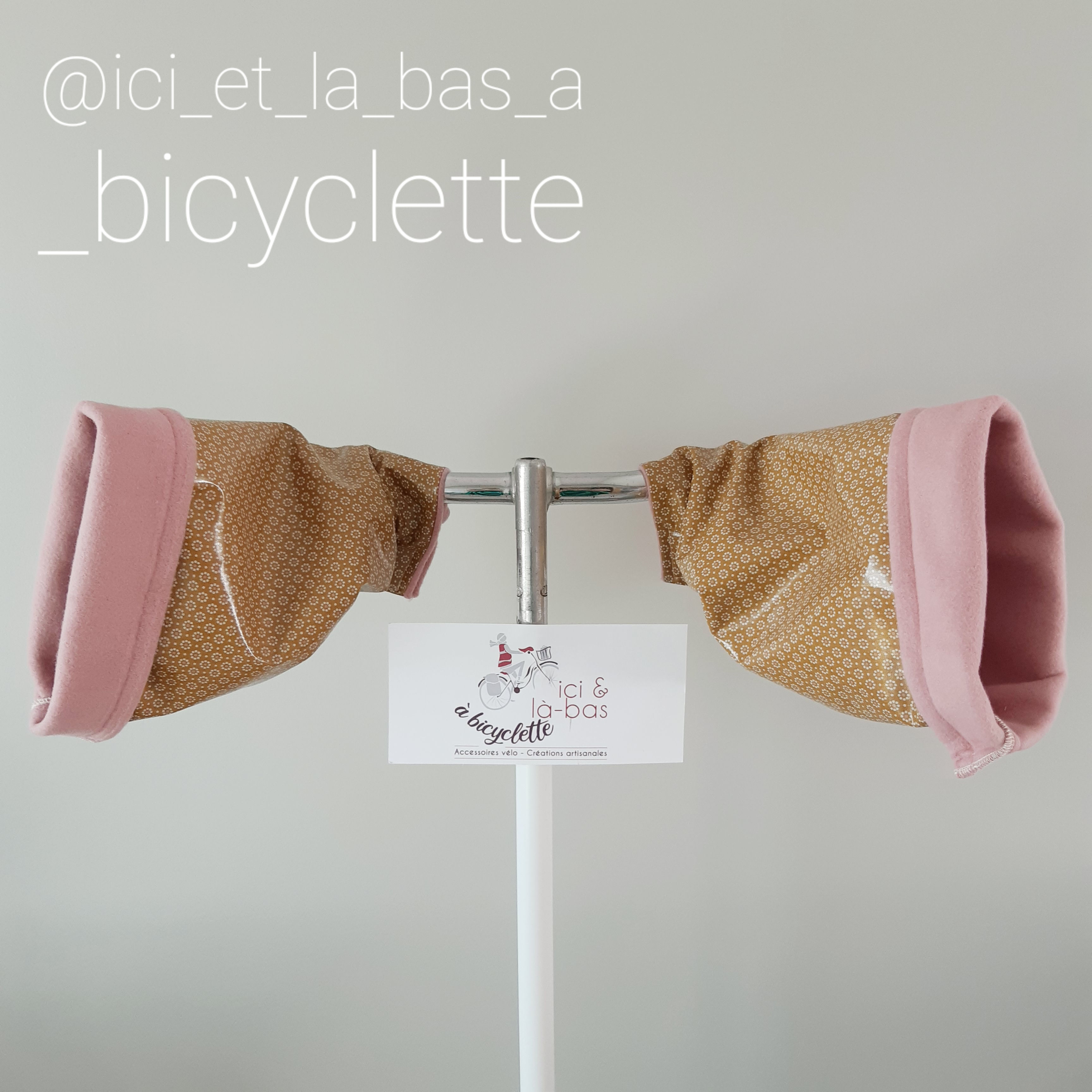 Manchons vélo Charlie - pour protéger les mains fabriqués en France à Orléans