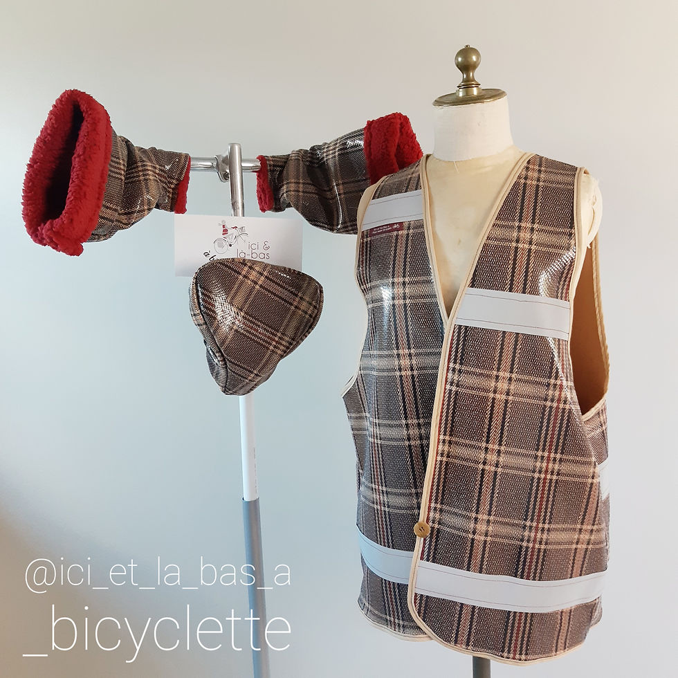 Miniature : Gilet cycliste réfléchissant "Sécure & Allure" Scottish