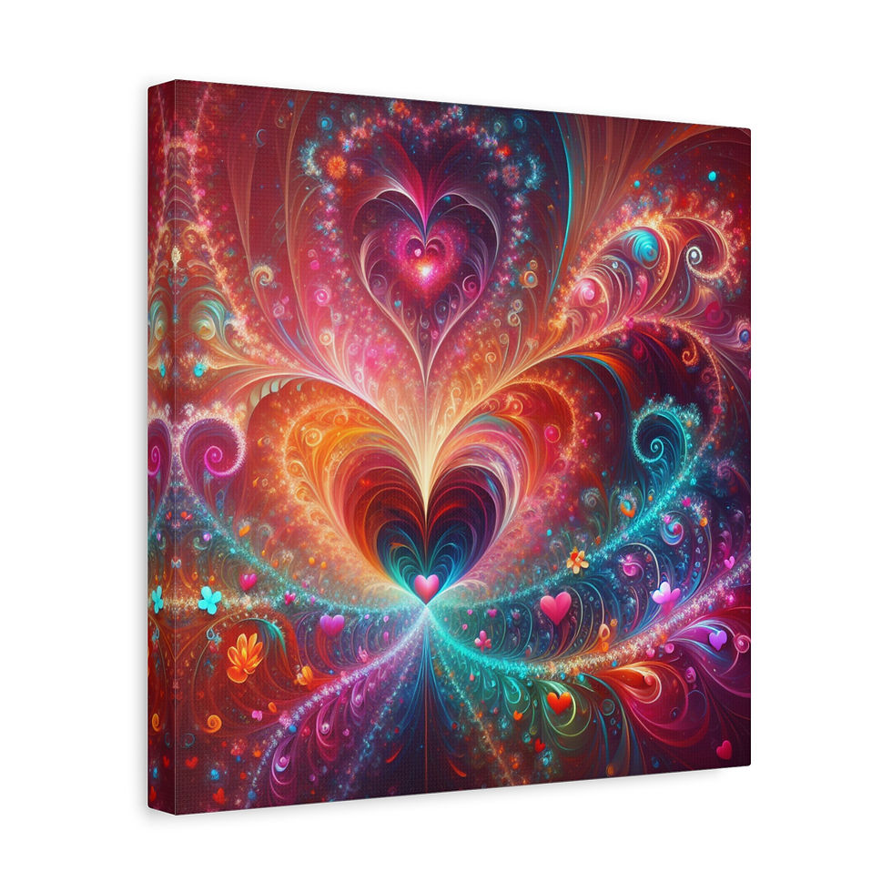 Thumbnail: Mothers Heart Canvas Art – Stretched Wall Decor for Home & Office