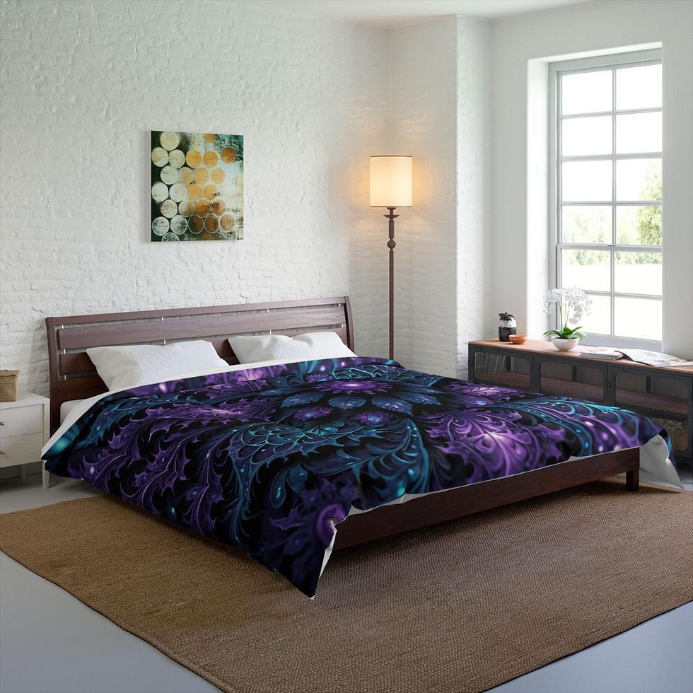 Thumbnail: Dream Blossom Comforter - Cozy Floral Bedding