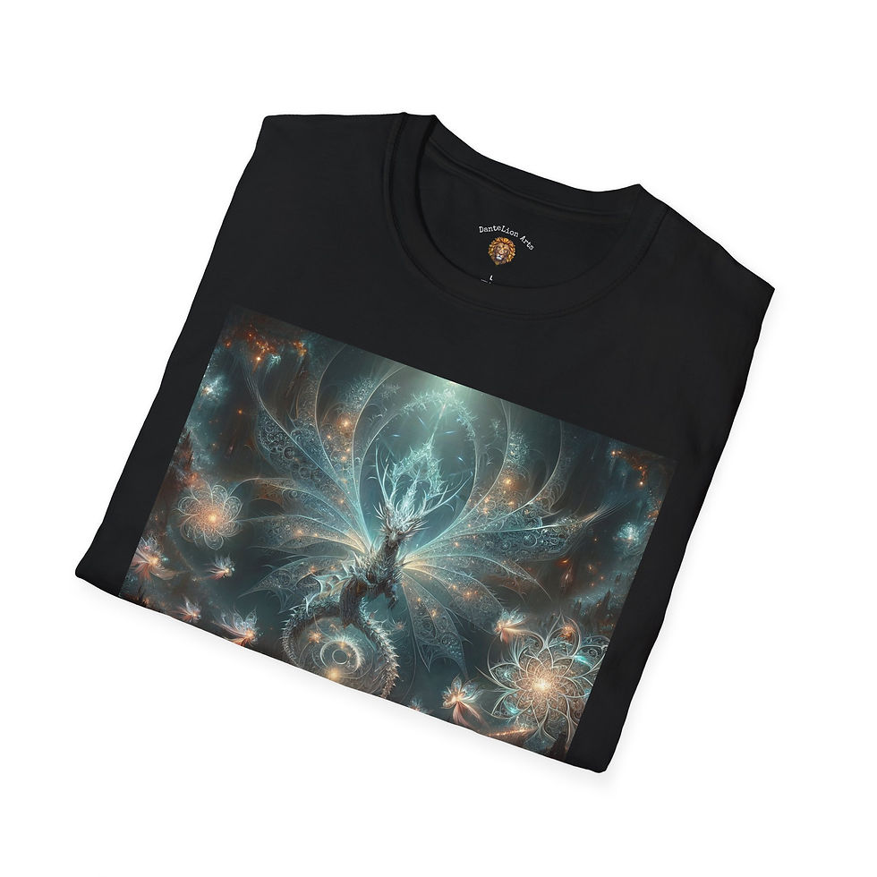 Thumbnail: Dragon of Destiny Classic Softstyle T-Shirt, Gifts for Sci-Fi & Dragon Lovers