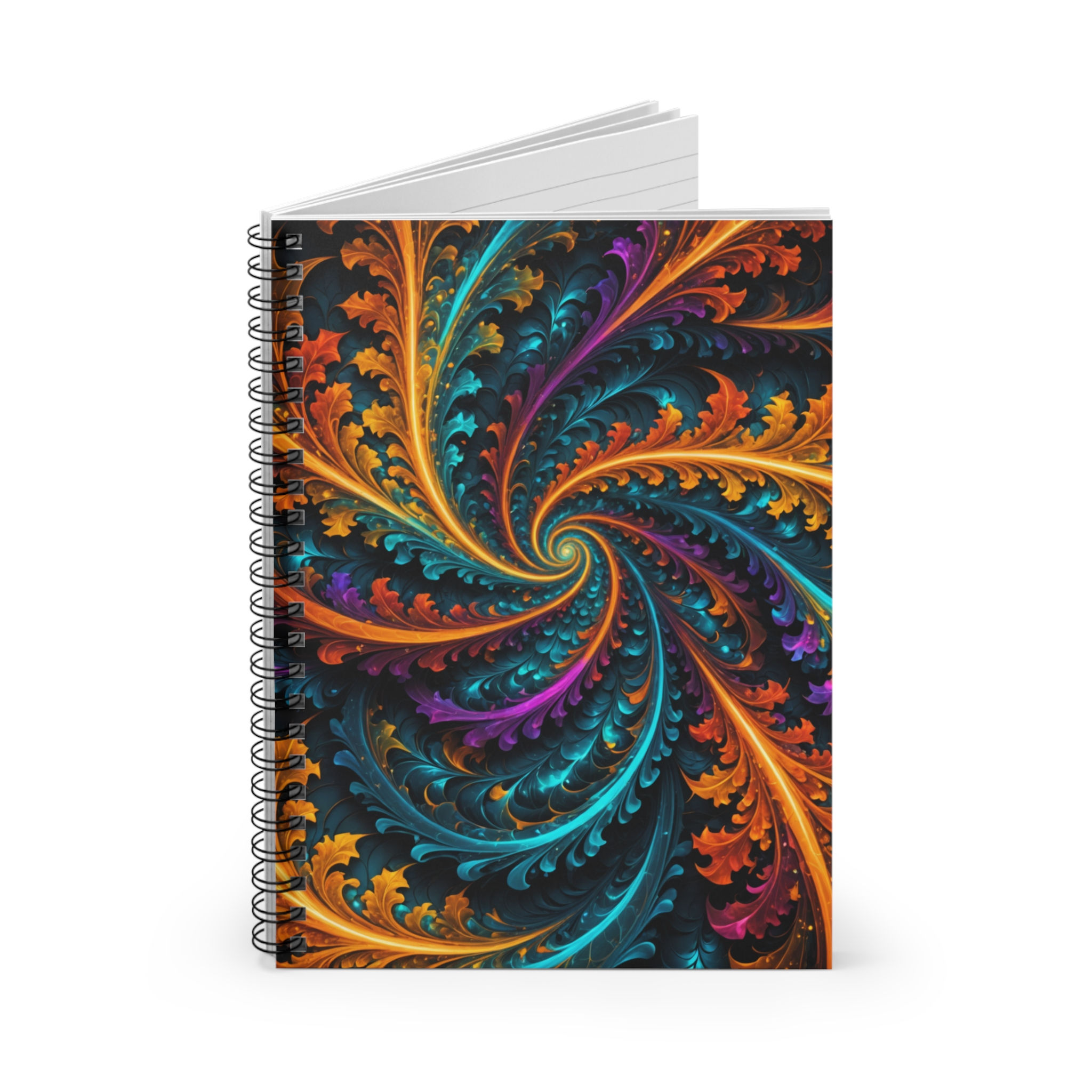 Autumnal Spiral Notebook - Artistic Journal for Creative Minds, Perfect Gift