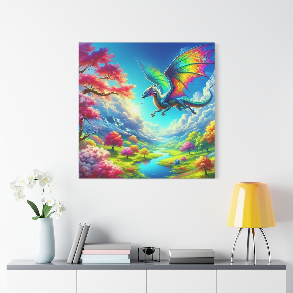 Thumbnail: May Dragon Wall Art - Fantasy Decor for Home & Office