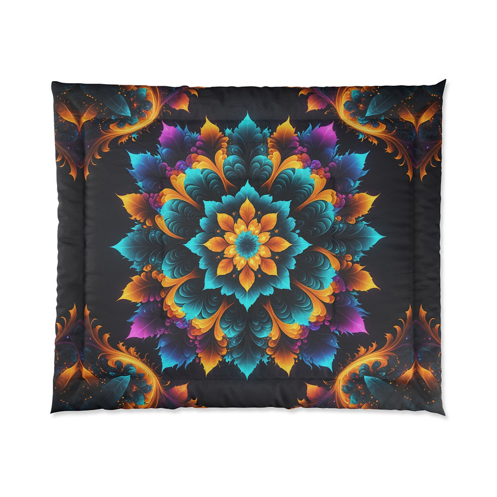 Thumbnail: Floral Mandala - Comforter