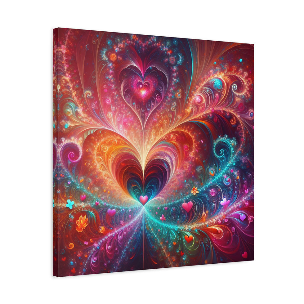 Thumbnail: Mothers Heart Canvas Art – Stretched Wall Decor for Home & Office