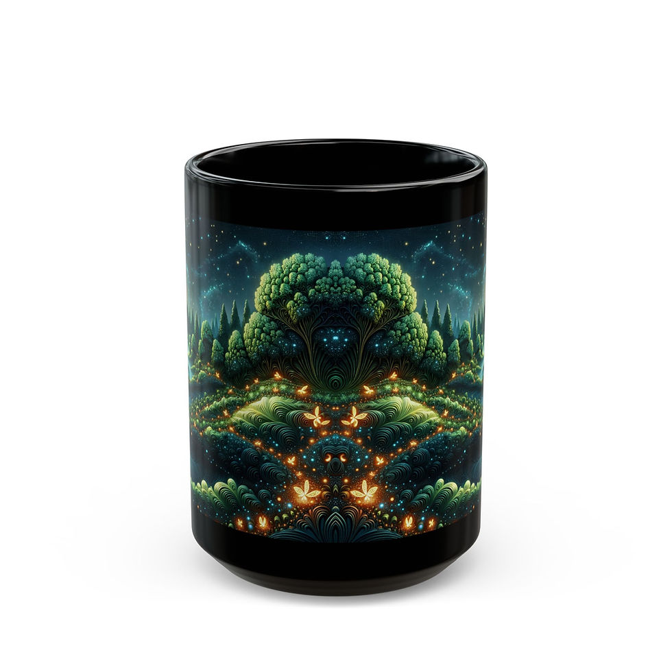 Thumbnail: Fireflies Mug | Cozy Coffee Cup for Campers, Fall Decor, and Coffee Addicts