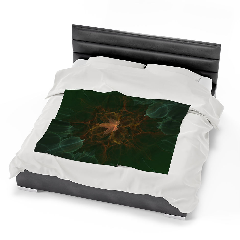 Thumbnail: Rebirth - Velveteen Plush Blanket