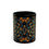 Thumbnail: Vibrant Succulent Black Mug - 11oz & 15oz Coffee Cup