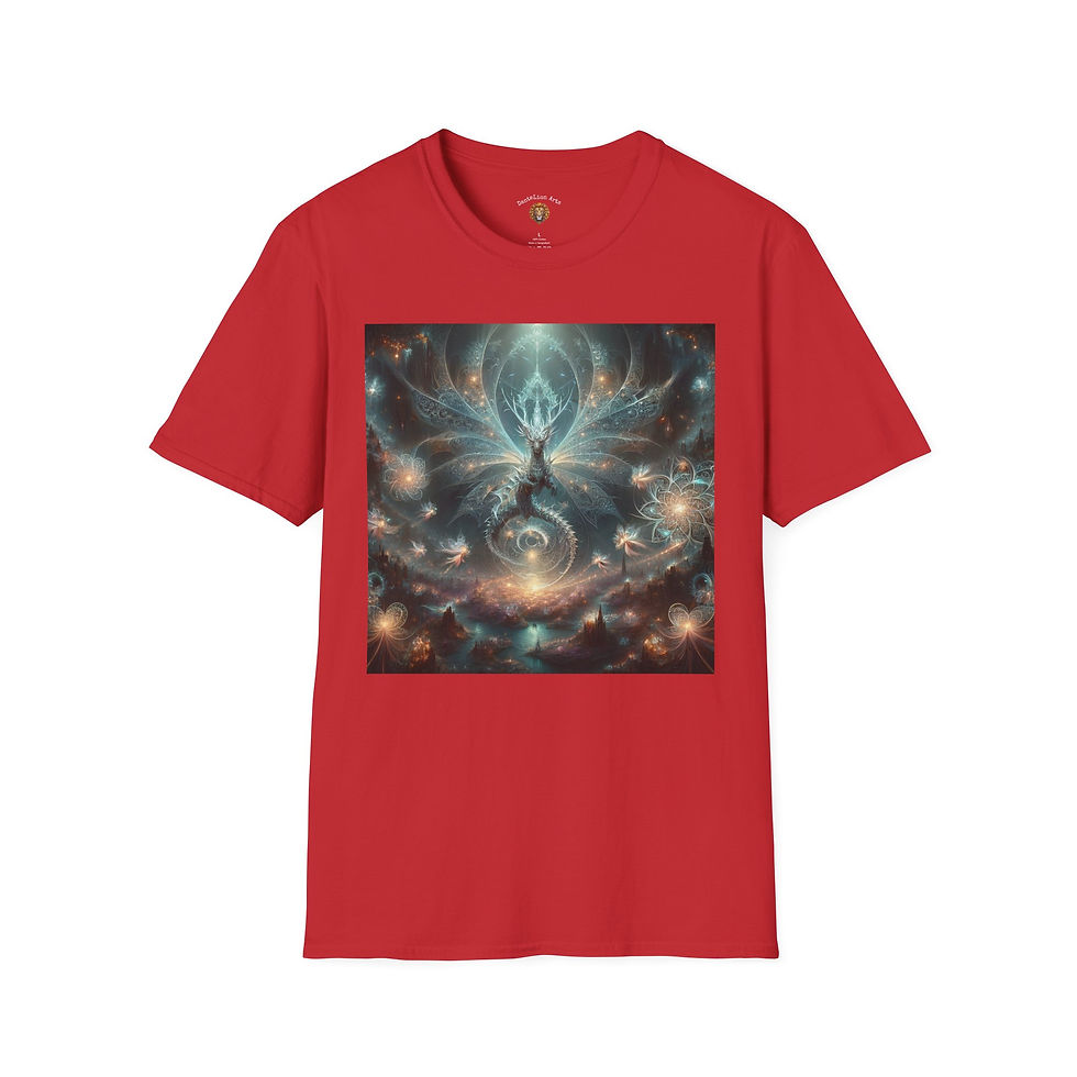 Thumbnail: Dragon of Destiny Classic Softstyle T-Shirt, Gifts for Sci-Fi & Dragon Lovers