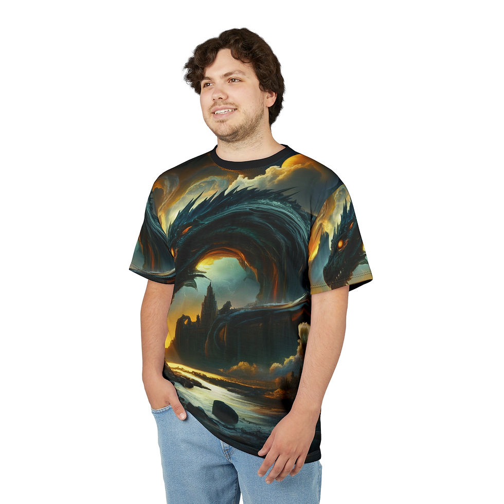 Thumbnail: Dark Forecast Premium Tee, Graphic Tee, Unique Gift for Gamers, Fantasy Lovers