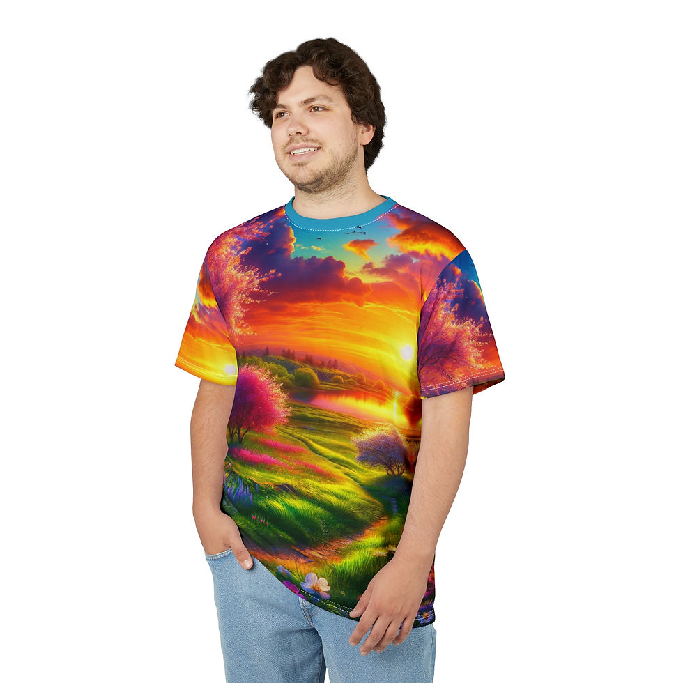 Thumbnail: May Sunset Premium Tee, Perfect for Festivals or Everyday Wear