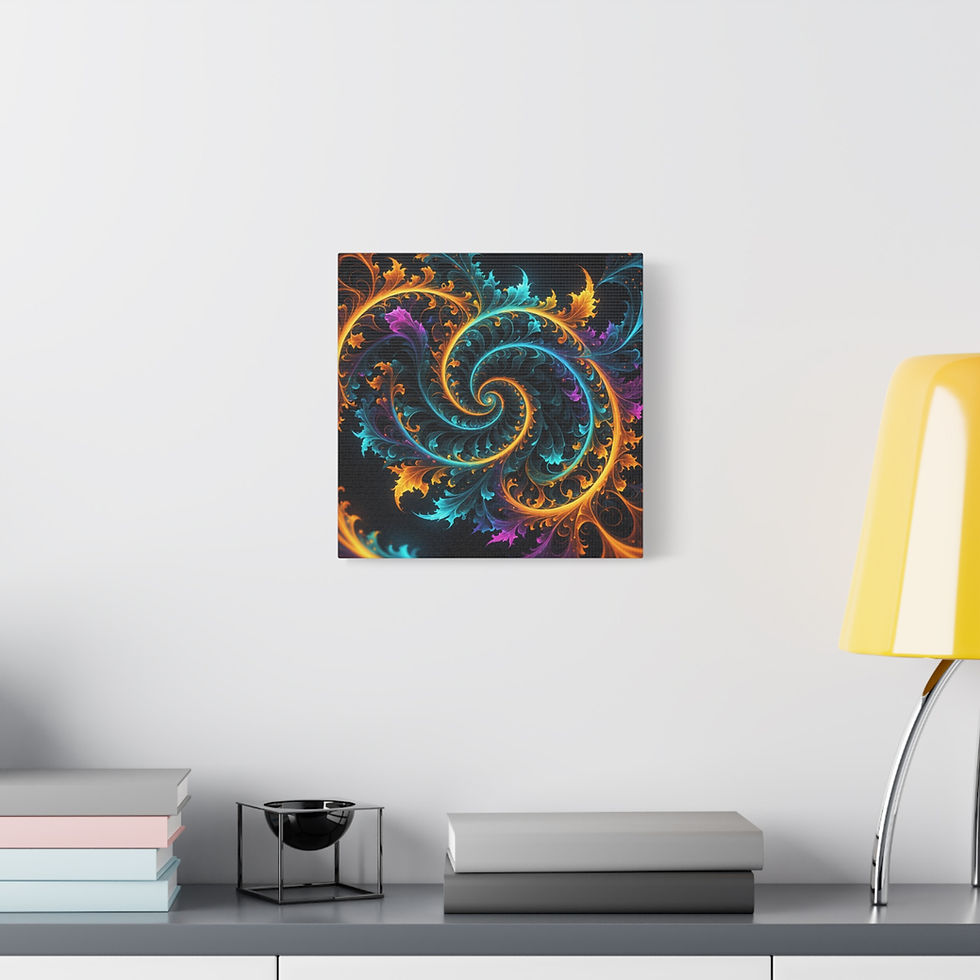 Thumbnail: Seasons Canvas Wall Art - Abstract Colorful Design for Home Decor